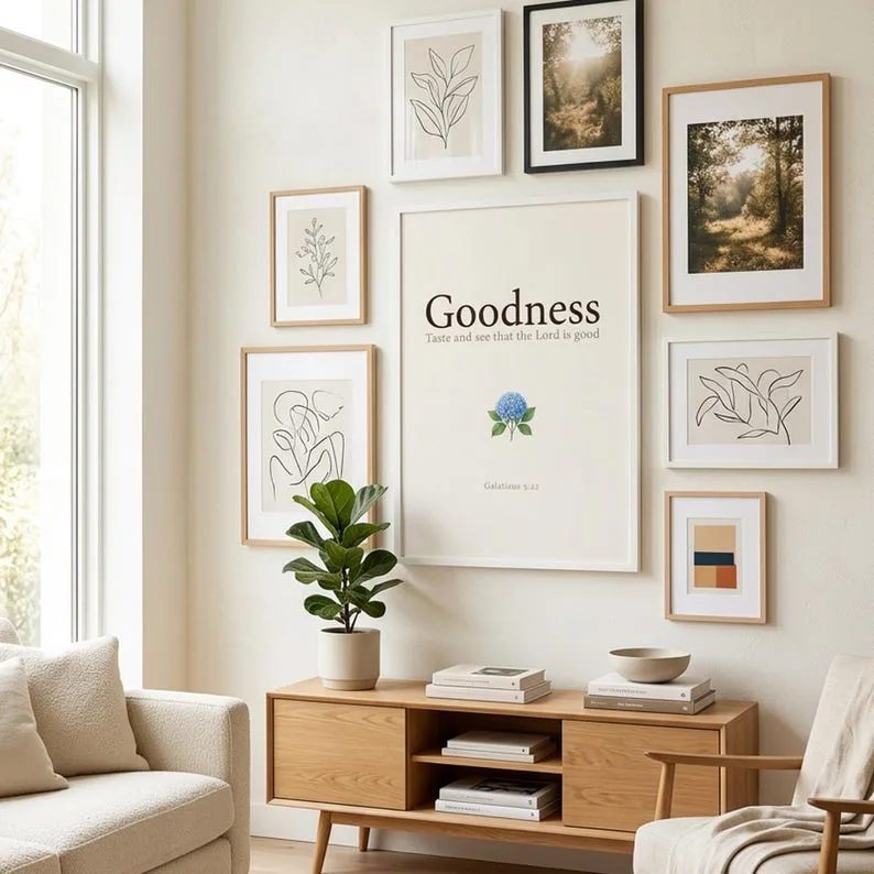 View 2 of Goodness Fruit of the Spirit Scripture Wall Art