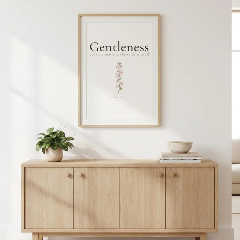 View 2 of Galatians 5:22 Fruit of the Spirit Scripture Wall Art