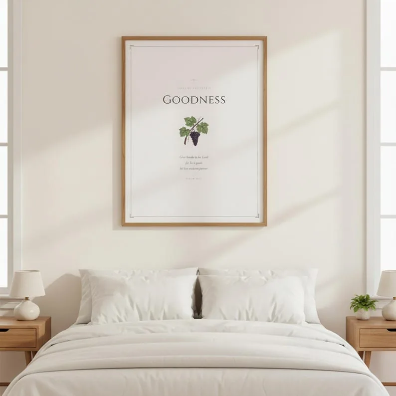 View 4 of Goodness Fruit of the Spirit Scripture Wall Art