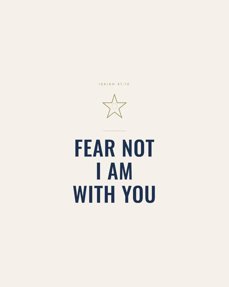 View 2 of Isaiah 41:10 Fear Not Scripture Wall Art
